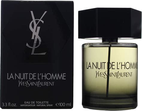 yves saint laurent nuit eau de toilette 100ml|ysl men's aftershave boots.